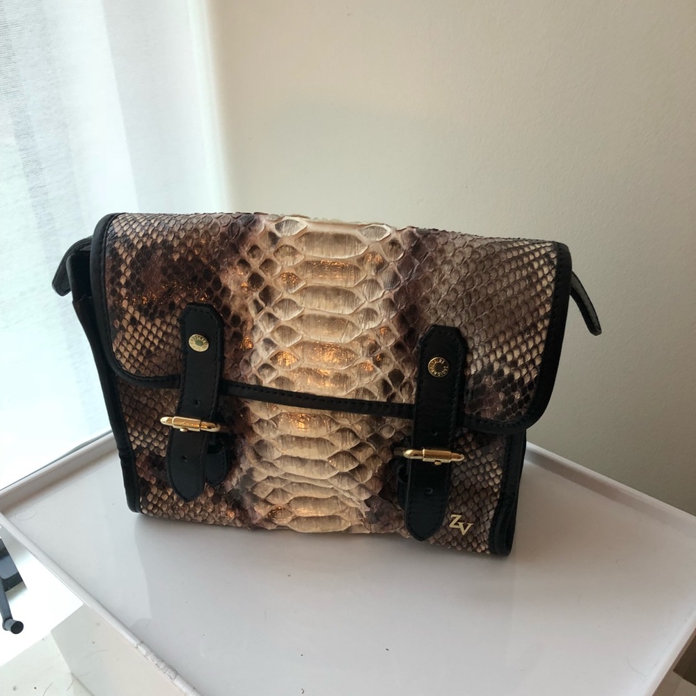 Zadig & Voltaire Python Satchel Crossbody